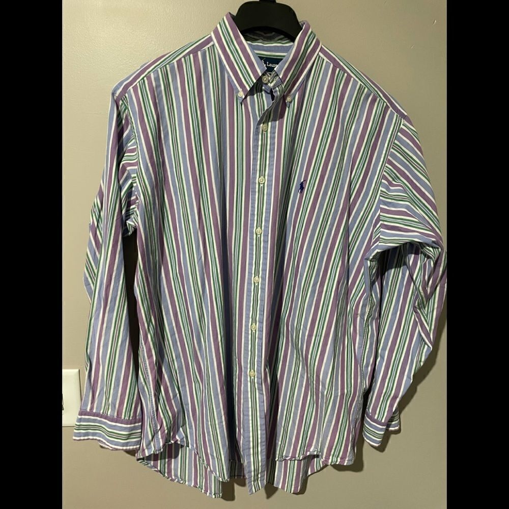 VINTAGE Polo Ralph Lauren long sleeve button down